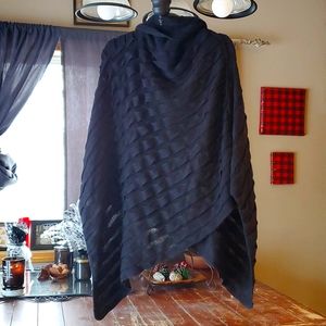 Turtleneck Poncho